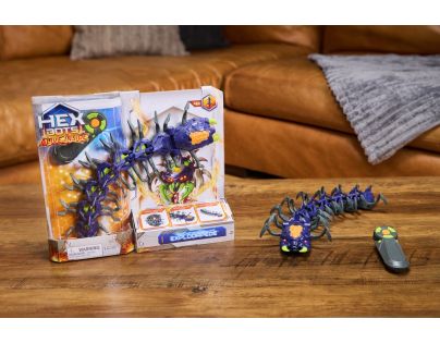 Spin Master HEX Bots vystreľujúca stonožka