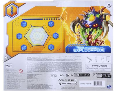 Spin Master HEX Bots vystreľujúca stonožka