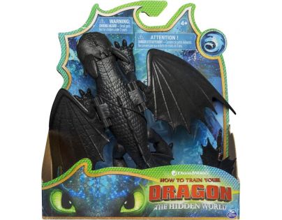 Spin Master Jak vycvičit Draka Základní figurky  Toothless černá - Poškozený obal