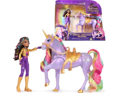 Spin Master Jednorožčia akadémia svetelný jednorožec a figúrka 11 cm Sophia & Wildstar