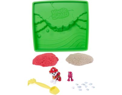 Kinetic Sand Tlapková patrola 3 sada s figúrkou Marshall