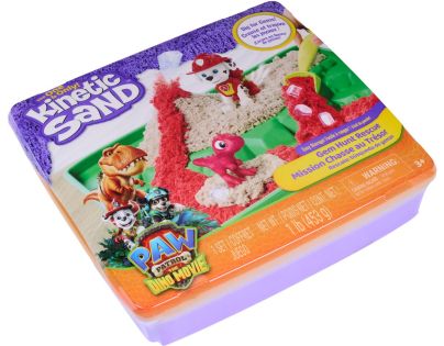 Kinetic Sand Tlapková patrola 3 sada s figúrkou Marshall