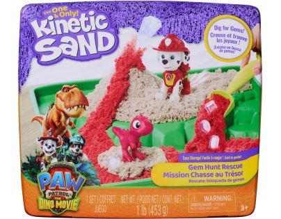 Kinetic Sand Tlapková patrola 3 sada s figúrkou Marshall