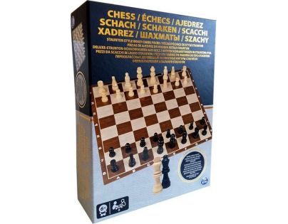Spin Master Klasické dřevěné šachy