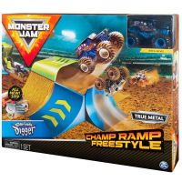 Spin Master Monster Jam 1:64 Hrací sada Champ Ramp Freestyle Spin Master Monster Jam 1:64 Hrací sada Champ Ramp Freestyle