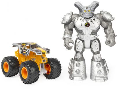 Spin Master Monster Jam kovové auto s figúrkou Max-D a Maximus