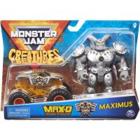Spin Master Monster Jam kovové auto s figúrkou Max-D a Maximus 4
