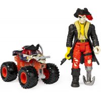 Spin Master Monster Jam kovové auto s figúrkou Pirates Curse a Captain Black Spin Master Monster Jam kovové auto s figúrkou Pirates Curse a Captain Black