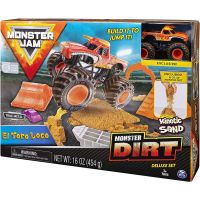 Spin Master Monster Jam sada s tekutým pieskom Delux El Toro Loco Spin Master Monster Jam sada s tekutým pieskom Delux El Toro Loco