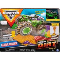 Spin Master Monster Jam sada s tekutým pieskom Delux Grave Digger Spin Master Monster Jam sada s tekutým pieskom Delux Grave Digger