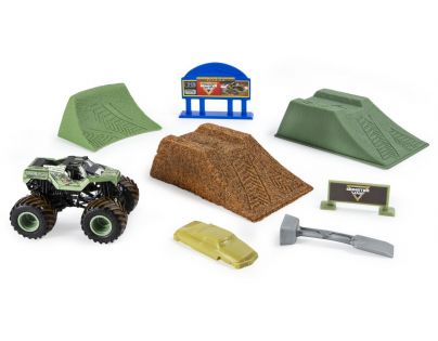 Spin Master Monster Jam sada s tekutým pieskom Delux Soldier Fortune