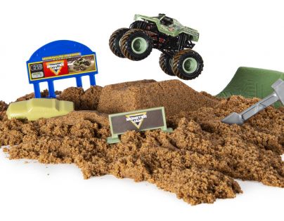 Spin Master Monster Jam sada s tekutým pieskom Delux Soldier Fortune