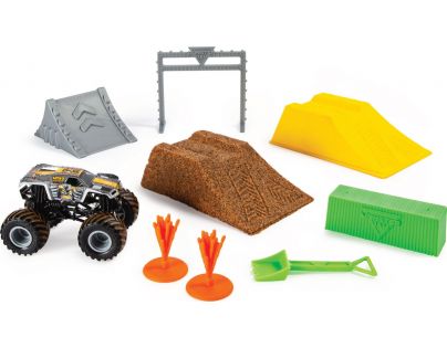 Spin Master Monster Jam sada s tekutým pieskom Delux Max - D