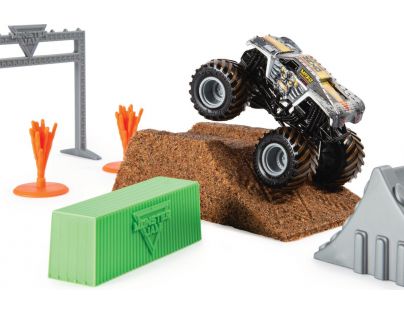 Spin Master Monster Jam sada s tekutým pieskom Delux Max - D