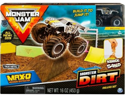 Spin Master Monster Jam sada s tekutým pieskom Delux Max - D