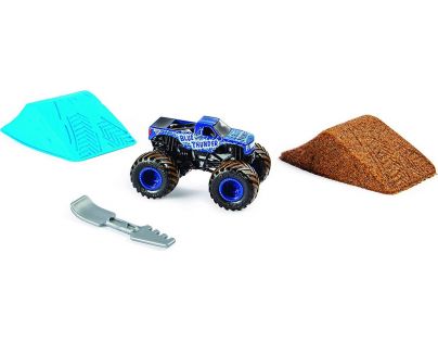 Spin Master Monster Jam základná sada s tekutým pieskom Blue Thunder
