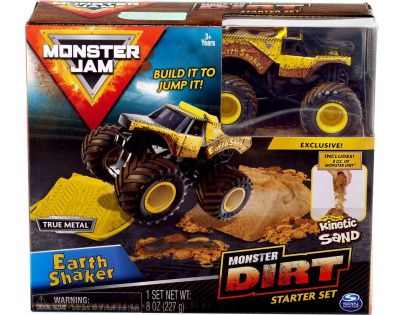 Spin Master Monster Jam základná sada s tekutým pieskom Earth Shaker