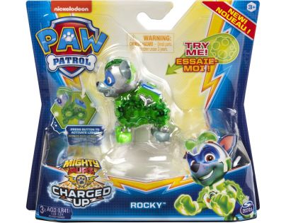 Spin Master Paw Patrol figúrky so svetelným efektom Rocky
