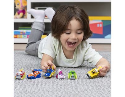 Spin Master Paw Patrol kovová autíčka super hrdinov Chase 20121350