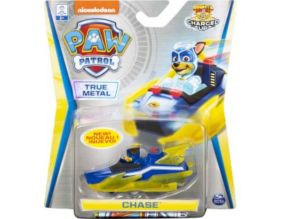 Spin Master Paw Patrol kovová autíčka super hrdinov Chase 20121350