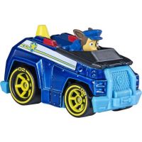 Spin Master Paw Patrol kovová autíčka super hrdinů Chase žlutá kola