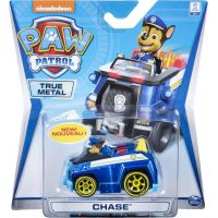 Spin Master Paw Patrol kovová autíčka super hrdinů Chase žlutá kola 2