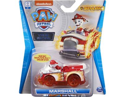 Spin Master Paw Patrol kovová autíčka super hrdinů Hasič Marshall