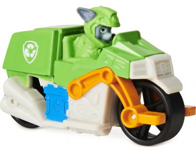 Spin Master Paw Patrol kovová autíčka super hrdinů Motorka Rocky