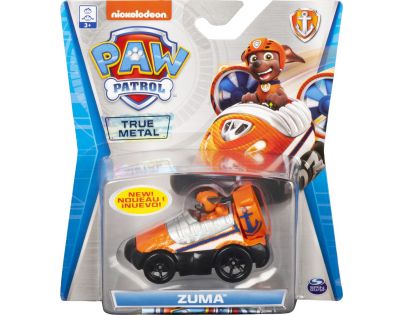 Spin Master Paw Patrol kovová autíčka super hrdinov Zuma 20121384