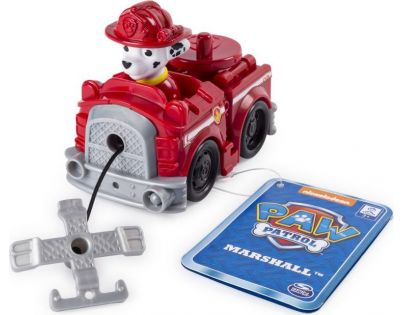 Spin Master Labková patrola Malá vozidlá s figúrkou Marshall auto s navijakom