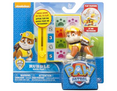 Spin Master Paw Patrol Mini Air Rescue Rubble Back Flip