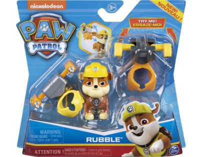 Spin Master Paw Patrol Mini Air Rescue Rubble Pull Back Pup