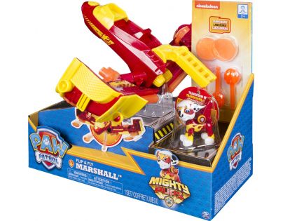 Spin Master Paw Patrol Rychle měnící se vozidla Superhrdinů Marshall - Poškozený obal