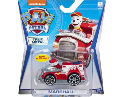 Spin Master Paw Patrol Zberateľská kovová autíčka Marshall auto