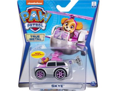Spin Master Paw Patrol Zberateľská kovová autíčka Skye vrtuľník