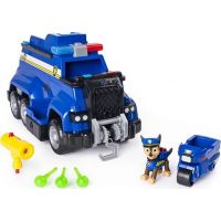 Spin Master Paw Patrol Velký Policejní vůz s efekty a motorkou Spin Master Paw Patrol Velký Policejní vůz s efekty a motorkou
