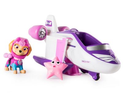 Spin Master Paw Patrol základní auta Sea Patrol bílo-fialová raketa