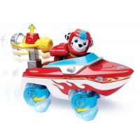 Spin Master Paw Patrol základní auta Sea Patrol Marshall červený člun 4