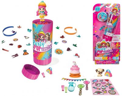 Spin Master Party Popteenies 2 party tuby s bábikou a doplnky