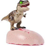 Spin Master Primal Hatch dino interaktívny T-Rex liahnuť sa z vajíčka sivý 5