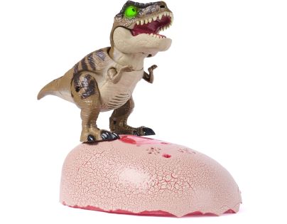 Spin Master Primal Hatch dino interaktívny T-Rex liahnuť sa z vajíčka sivý