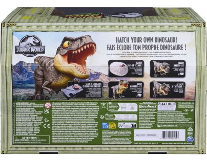 Spin Master Primal Hatch dino interaktívny T-Rex liahnuť sa z vajíčka sivý