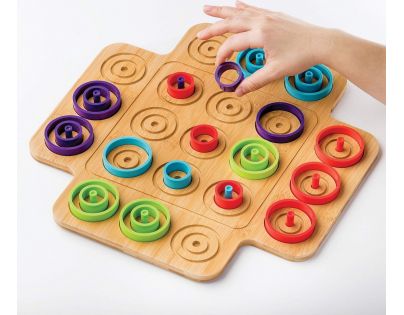 Spin Master Spoločenská hra Marbel otri - drevo