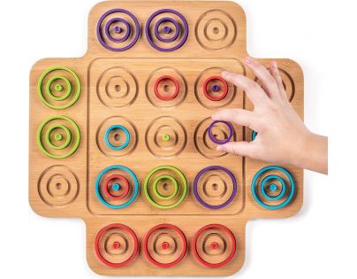 Spin Master Spoločenská hra Marbel otri - drevo