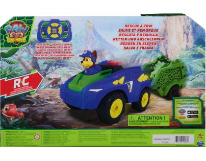 Spin Master Tlapková patrola Dino RC auto s vozíkom Chase