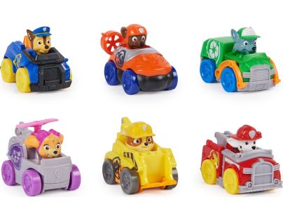 Spin Master Labková Patrola Multibalenie mini autíčok 6,3 cm - Poškodený obal