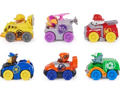 Spin Master Labková Patrola Multibalenie mini autíčok 6,3 cm - Poškodený obal