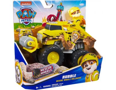 Spin Master Labková Patrola tematické vozidlá Rescue wheels Rubble