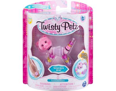 Spin Master Twisty Petz zvířátka a náramky jednobalení Honeybun Bear