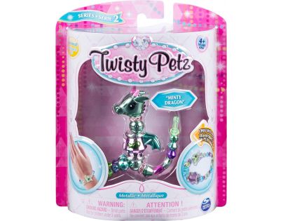 Spin Master Twisty Petz zvířátka a náramky jednobalení Minty Dragon